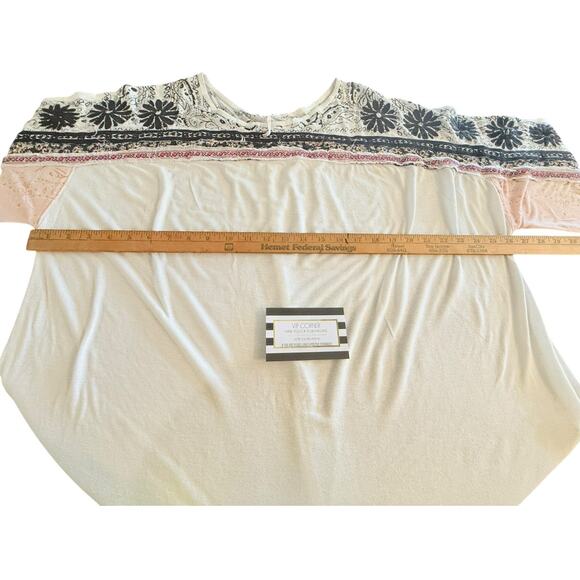 Free People Tripoli Embroidered Tunic Top Women's Size M - Picture 8 of 8